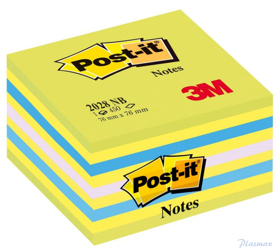 Bloczek 3M POST-IT 2028-NB 76x76mm niebiesko-zielony 400k FT510093253