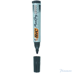 Marker permanentny BIC 2000 Ecolutions zielony okrągła końcówka, 8209123