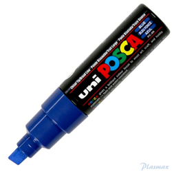 Marker z tuszem pigmentowym PC-8K niebieski POSCA UNPC8K/6NI