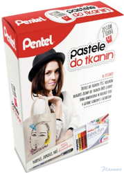 Pastele do tkanin / Zestaw z torbą  PTS7-BN15-T PENTEL